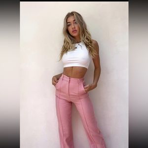 Pink trousers princess polly US 2